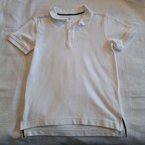 Gymboree boys size 8 white polo shirt